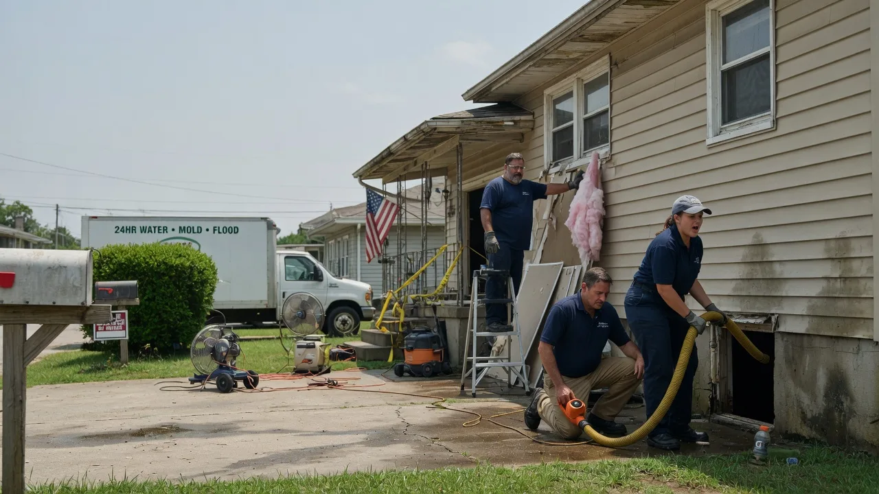 Water Damage Repair in Burkeville, VA near me